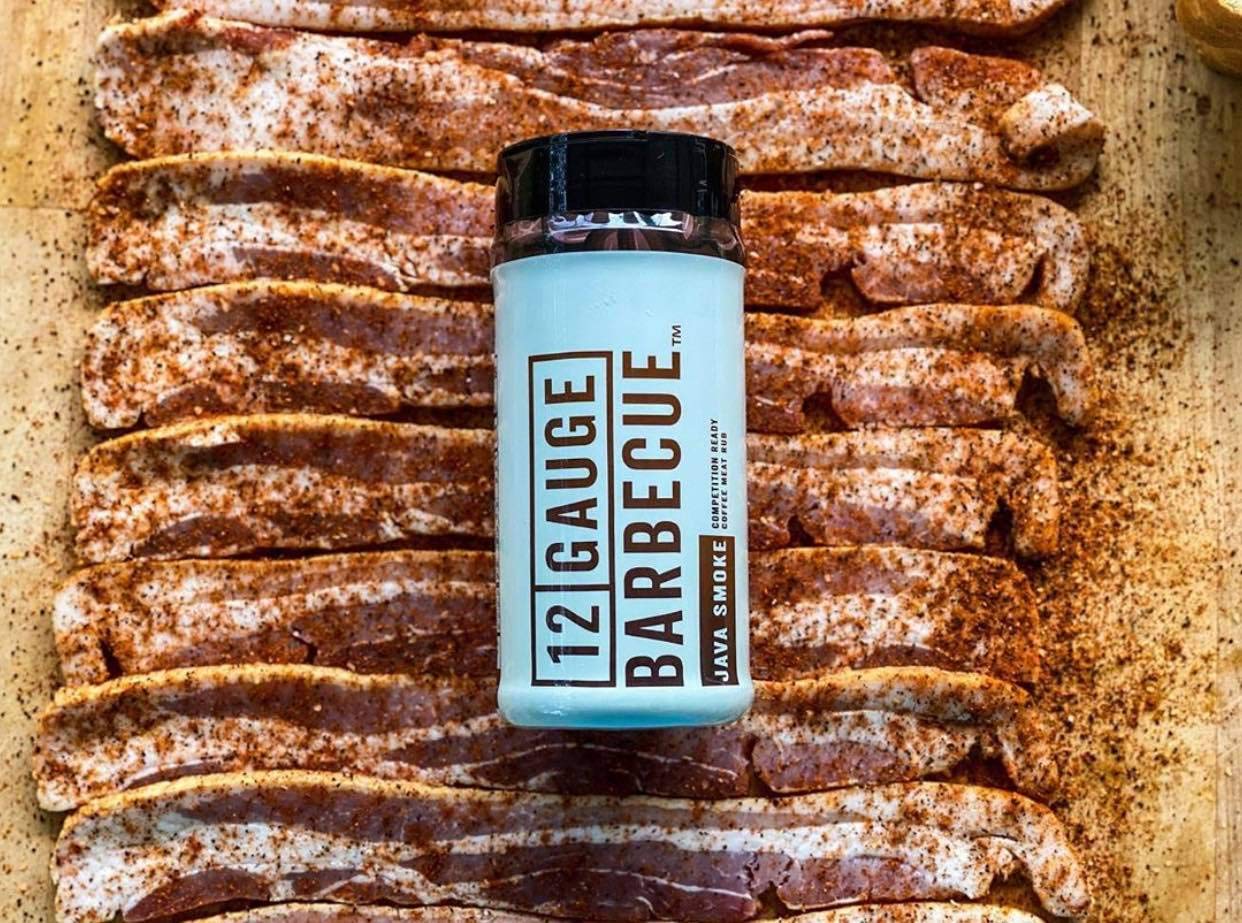 Kettle Freaks (Coffee) Meat Seasoning Barbecue Dry Rub - Authentic 12 Gauge Barbecue Spices for Pork Ribs, Chicken - Bold and Spicy Flavor - Perfect for Grilling and Smoking - 16oz
