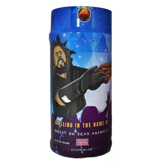 Kettle Freaks (Grilling In The Name Of) Meat Seasoning Barbecue Dry Rub - Authentic 12 Gauge Barbecue Spices for Pork Ribs, Chicken - Bold and Spicy Flavor - Perfect for Grilling and Smoking - 16oz