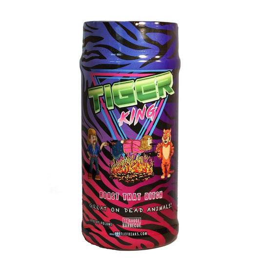 Kettle Freaks (Tiger King) Meat Seasoning Barbecue Dry Rub - Authentic 12 Gauge Barbecue Spices for Pork Ribs, Chicken - Bold and Spicy Flavor - Perfect for Grilling and Smoking - 16oz