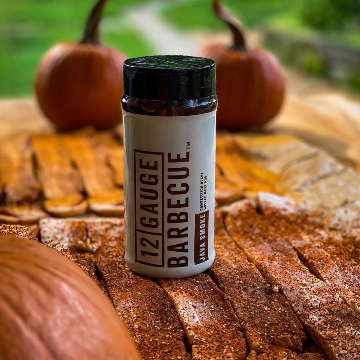 Kettle Freaks (Coffee) Meat Seasoning Barbecue Dry Rub - Authentic 12 Gauge Barbecue Spices for Pork Ribs, Chicken - Bold and Spicy Flavor - Perfect for Grilling and Smoking - 16oz